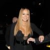 Mariah Carey quitte son hôtel avec son danseur Bryan Tanaka pour se rendre à une réception de mariage à l'hôtel Landmark, ils sont revenus à leur hôtel vers 2h30 du matin alors que Maria avait changé de tenue à Londres le 15 janvier 2017