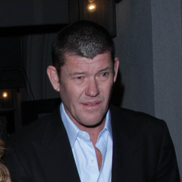 Archive - Mariah Carey et James Packer à la sortie du restaurant Craig à Beverly Hills, le 21 mai 2016.