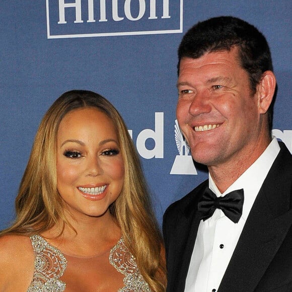 Archive - James Packer et Mariah Carey aux GLAAD Media Awards, le 14 mai 2016