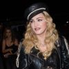 Madonna à l'exposition de Mert Alas & Marcus Piggott à Londres, le 27 octobre 2016