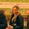 Exclusif - Bryan Tanaka et Monroe Cannon - Mariah Carey achète des yaourts glacés avec ses enfants et son compagnon B.Tanaka à Los Angeles le 25 janvier 2017. Elle porte toujours à l'annulaire la bague de fiançailles de son ancien compagnon