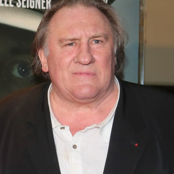 Gérard Depardieu - Avant-première du film "Le divan de Staline" à l'UGC Ciné Cité les Halles à Paris, le 10 janvier 2017 . © CVS/Bestimage