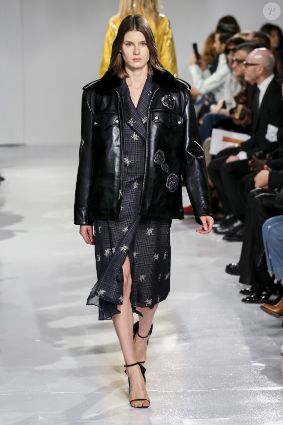 Défilé "Calvin Klein", collections prêt-à-porter et homme automne 2017, à la Fashion Week de New York. Le 10 février 2017.