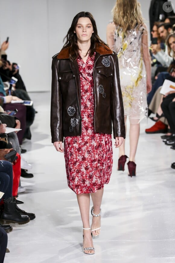 Défilé "Calvin Klein", collections prêt-à-porter et homme automne 2017, à la Fashion Week de New York. Le 10 février 2017.