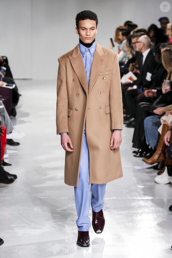 Défilé "Calvin Klein", collections prêt-à-porter et homme automne 2017, à la Fashion Week de New York. Le 10 février 2017.