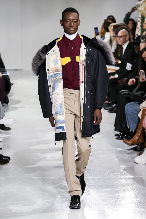 Défilé "Calvin Klein", collections prêt-à-porter et homme automne 2017, à la Fashion Week de New York. Le 10 février 2017.