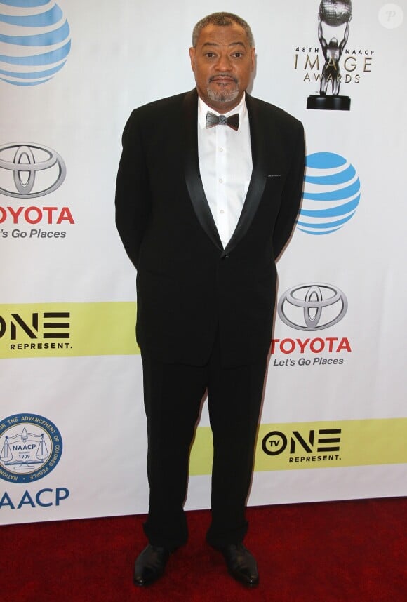 Laurence Fishburne - 48e NAACP Image Awards au Pasadena Civic Auditorium à Pasadena, le 11 février 2017.