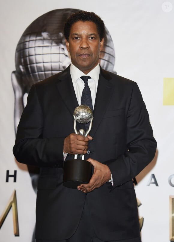 Denzel Washington - 48e NAACP Image Awards au Pasadena Civic Auditorium à Pasadena, le 11 février 2017.