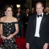 Le prince William et Catherine Kate Middleton, la duchesse de Cambridge arrivent à la cérémonie des British Academy Film Awards (BAFTA) au Royal Albert Hall à Londres, le 12 février 2017.