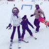 Alexandra Rosenfeld en vacances avec sa fille Ava et son amoureux Etienne au mois de février 2017