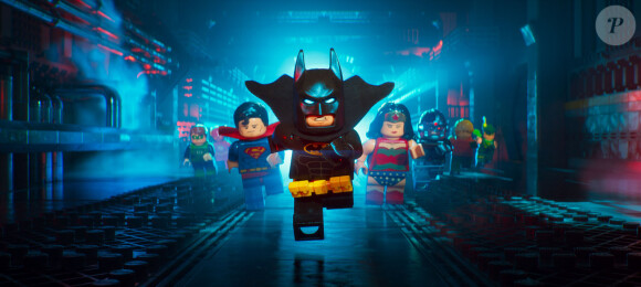Batman et d'autres super-héros dans Lego Batman, le film.