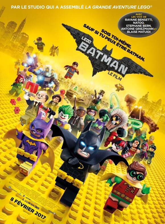 Affiche de Lego Batman, le film.