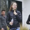 Exclusif - Teri Hatcher et sa fille Emerson se rendent à leur cours de gym à Studio City, le 2 janvier 2017.