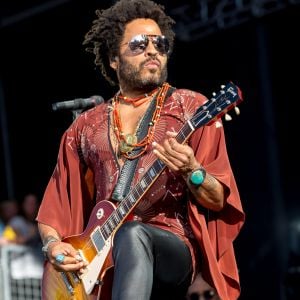 Lenny Kravitz en concert lors du Festival de musique de BottleRock à Napa en Californie, le 27 mai 2016 © Daniel DeSlover via Bestimage