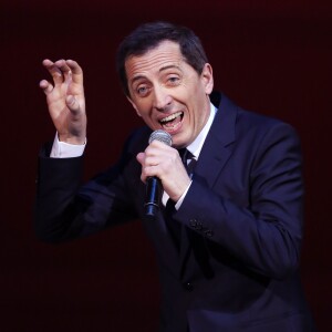 Exclusif - Gad Elmaleh se produit sur la mythique scène du "Carnegie Hall" à New York, avec son spectacle "Oh My Gad", entièrement joué en anglais. New York, le 11 février 2017. © Dominique Jacovides/Bestimage