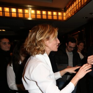 Exclusif - Alexandra Lamy et Gad Elmaleh lors du photocall du spectacle de Gad Elmaleh "Oh My Gad" au "Carnegie Hall" à New York, le 11 février 2017. © Dominique Jacovides/Bestimage