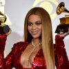 Beyonce lors de la 59e cérémonie des Grammy Awards, au Staples center de Los Angeles, le 12 février 2017.