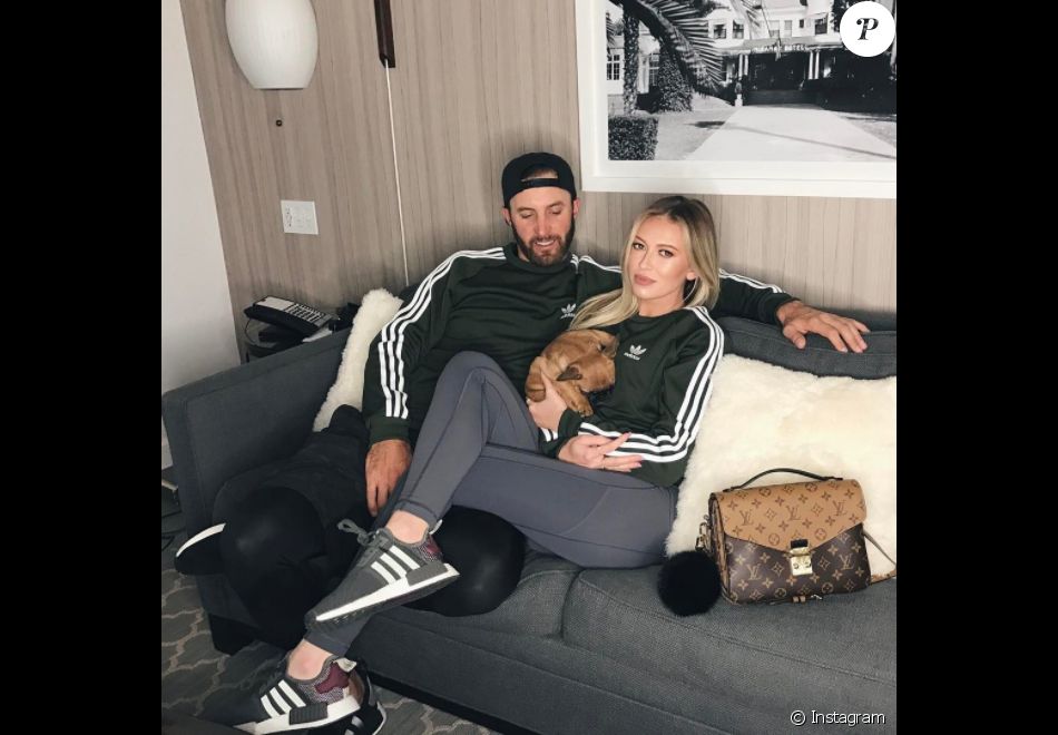 Paulina Gretzky et Dustin Johnson, parents d'un petit Tatum né en