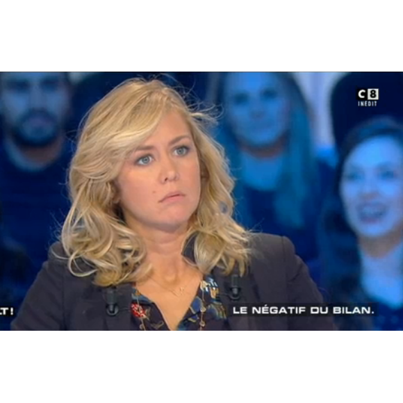 Enora Malagré dans "Salut les Terriens", le 18 février 2017 sur C8.