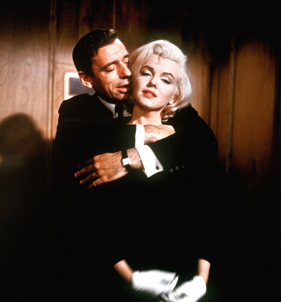 Marilyn Monroe et Yves Montand pour la promotion du Milliardaire en 1960