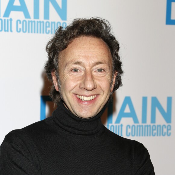 Stéphane Bern lors de l'avant-première du film "Demain tout commence" au Grand Rex à Paris le 28 novembre 2016.