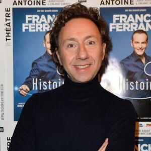 Semi-exclusif - Stéphane Bern - Générale du spectacle "Histoires" de Franck Ferrand au théâtre Antoine à Paris le 5 décembre 2016. © Coadic Guirec/Bestimage