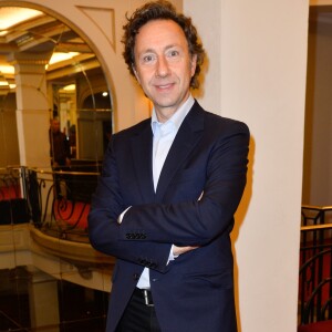 Semi-exclusif - Stéphane Bern - Générale de la pièce "L'heureux élu", une comédie de Eric Assous au Théâtre de la Madeleine à Paris le 24 octobre 2016. © Coadic Guirec/Bestimage