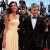 George Clooney et son épouse Amal Clooney sur le tapis rouge du Festival de Cannes le 12 mai 2016