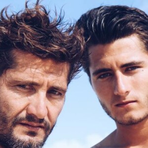 Bixente et son fils ltximista Lizarazu, en vacances en Polynésie française. Instagram, 2016
