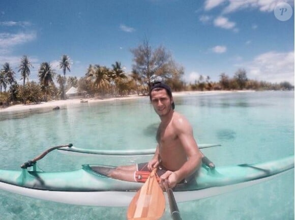 ltximista Lizarazu en vacances en Polynésie. Instagram, le 22 février 2017