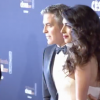 Amal et George Clooney arrivant aux César à Paris le 24 février 2017