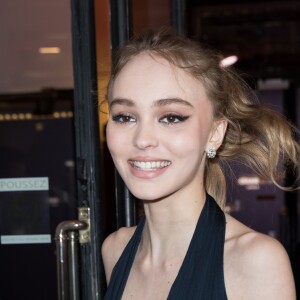 Lily-Rose Depp (Robe Chanel) arrive à la 42e cérémonie des César à la salle Pleyel à Paris le 24 février 2017. © Olivier Borde / Dominique Jacovides / Bestimage