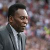 Pelé - Match de football caritatif au stade Old Trafford à Manchester, le 5 juin 2016.