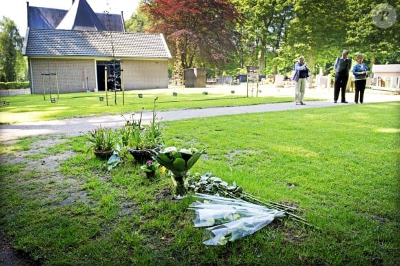 La tombe du prince Friso des Pays-Bas au cimetière de Lage Vuursche, le 5 mai 2014.