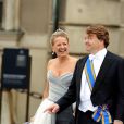  Le prince Friso d'Orange-Nassau et la princesse Mabel au mariage de Victoria de Suède le 19 juin 2010 à Stockholm. 