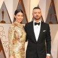 Jessica Biel et son mari Justin Timberlake à la 89ème cérémonie des Oscars au Hollywood &amp; Highland Center à Hollywood le 26 février 2017.