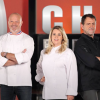 Stéphane Rotenberg, Jean-François Piège, Philippe Etchebest, Hélène Darroze et Michel Sarran. Animateur et jurés de "Top Chef".