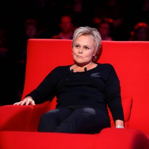 Exclusif - Muriel Robin lors de l'Enregistrement de l'émission "Le Divan" présentée par Marc-Olivier Fogiel avec Muriel Robin en invitée, qui sera diffusée le 19 avril sur France 3. Le 15 avril 2016 © Dominique Jacovides / Bestimage