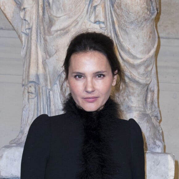 Virginie Ledoyen - Défilé Sonia Rykiel collection prêt-à-porter Automne-Hiver 2017-2018 à l'école des Beaux Arts à Paris, le 3 Mars 2017. © Olivier Borde/Bestimage