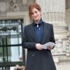 Fauve Hautot - Arrivées au défilé de mode prêt-à-porter automne-hiver 2017/2018 "Chanel" au Grand Palais à Paris. Le 7 mars 2017 © CVS-Veeren / Bestimage