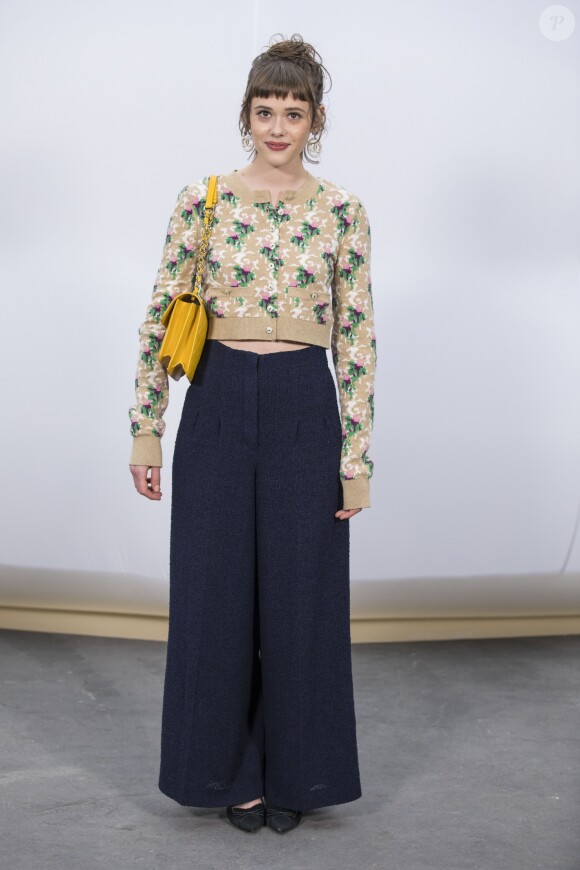Mathilde Warnier - Défilé de mode "Chanel" collection prêt-à-porter Automne-Hiver 2017/2018 au Grand Palais à Paris, France, le 7 mars 2017. © Olivier Borde/Bestimage