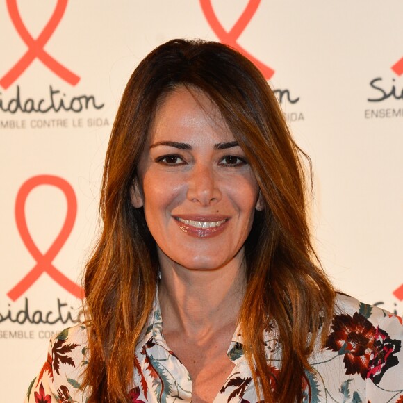 Elsa Fayer - Soirée de lancement du Sidaction 2017 au Musée du Quai Branly à Paris le 7 mars 2017. © Coadic Guirec/Bestimage