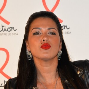 Ayem Nour - Soirée de lancement du Sidaction 2017 au Musée du Quai Branly à Paris le 7 mars 2017. © Coadic Guirec/Bestimage