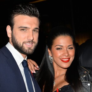 Aymeric Bonnery et Ayem Nour - Soirée de lancement du Sidaction 2017 au Musée du Quai Branly à Paris le 7 mars 2017. © Coadic Guirec/Bestimage