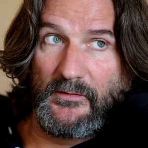 Exclusif - Frédéric Beigbeder présente son nouveau film "L'idéal" lors d'une conférence de presse à Bordeaux. Le 23 Mai 2016. © Patrick Bernard-Quentin Salinier/ Bestimage