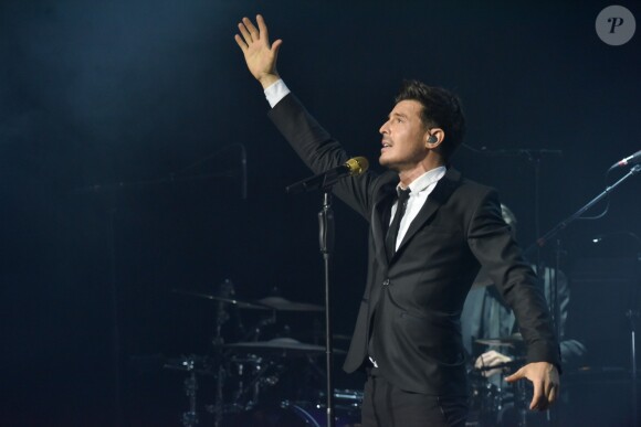 Exclusif - Vincent Niclo en concert à la Salle Playel à Paris le 4 mars 2017. © Giancarlo Gorassini / Bestimage