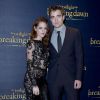 Kristen Stewart et Robert Pattinson - Avant-Premiere du film Twilight "Breaking Dawn" à Londres, le 14 novembre 2012.