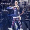 Justin Bieber en concert à la Tele2 Arena à Stockholm en Suède le 29 septembre 2016.