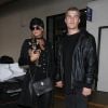 Paris Hilton et son nouveau compagnon Chris Zylka arrivent à l'aéroport de LAX à Los Angeles, le 19 février 2017