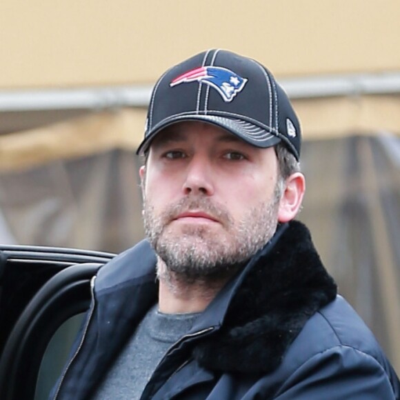 Jennifer Garner et Ben Affleck à la sortie d'une église avec leurs enfants Violet, Seraphina et Samuel à Brentwood. La mère de Ben, Chris Ann Boldt les accompagne. Le 5 février 2017